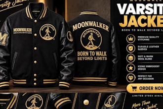 design your streetwear brand or letterman varsity college jacket
