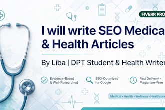do medical writing and heath articles