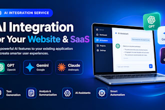 integrate ai features into your website or saas