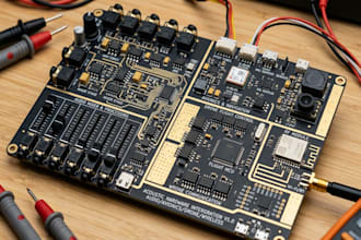 acoustic audio mixer, avionics, drone and wireless pcb hardware engineering