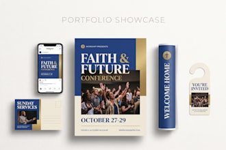 church flyer banner design event flyer poster social media flyer design pro