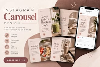 create professional instagram carousel designs