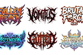 do metalcore, deathcore, hardcore and melodic metalcore logo