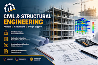 do civil and structural engineering analysis and calculations USA permit