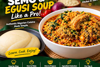teach you how to make semo and egusi