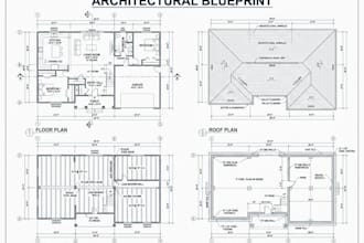 draft roof plans, framing plans, foundation plans and architectural blueprints