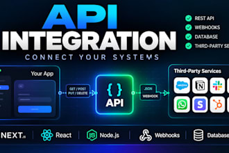 integrate rest API webhook or third party services