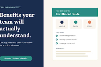 create a clear open enrollment guide for your small business