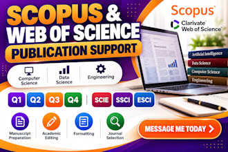 support ssci scie scopus esci publication in computer data science engineering