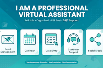 be reliable virtual assistance for data entry