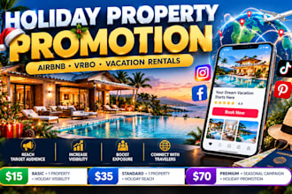 promote your airbnb vacation rental and holiday property