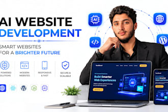 develop custom ai apps, websites and software