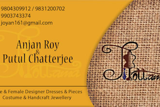visiting card for professional and corporate company
