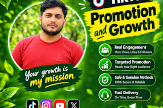 do tiktok growth promotion and marketing