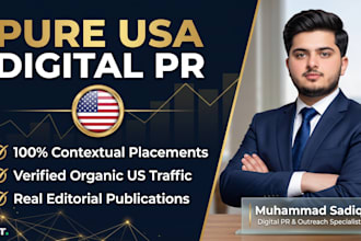 do digital PR and guest post outreach on USA blogs