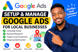 setup and manage google ads for local businesses