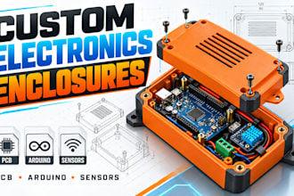 design custom enclosures and cases for electronics