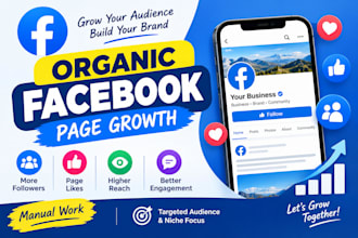 organic facebook page promotion