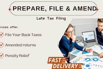 amend tax returns, resolve irs tax issues, and handle back taxes
