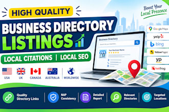 build premium business directory listings local citations