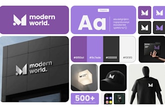 create a professional brand style guide and brand kit