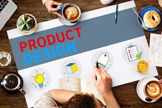 develop industrial and product design concepts with sketches
