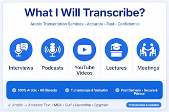 transcribe arabic audio to text in msa and dialects