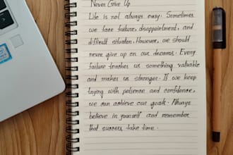 write beautiful handwritten letters and notes