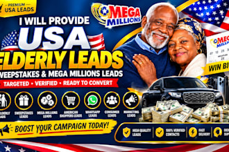 give you premium sweeps leads, USA leads, gambler leads, mega million leads