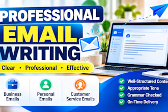 write professional emails for your business and personal needs