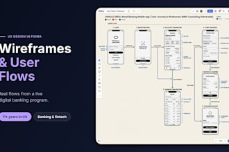 create wireframes and user flows for your app or website
