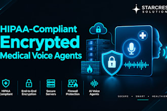 build secure hipaa compliant ai voice agent intake bots for dental and medspas