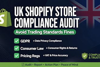 audit your UK shopify store for trading standards compliance