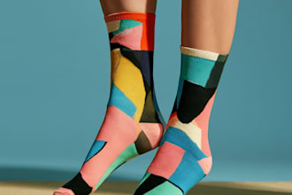 unique socks design and custom socks design