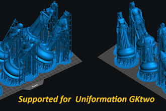 support and prepare your resin models for 3d printing