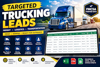 do high converting lead generation for trucking, logistics, and moving companies