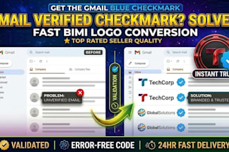 convert your logo to bimi svg tiny ps for gmail checkmark