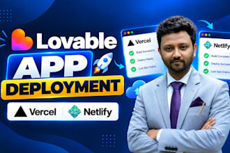 deploy your lovable app to vercel or netlify