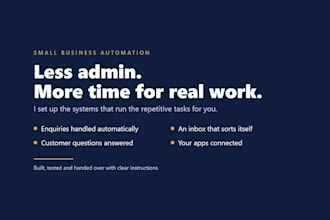 automate repetitive tasks in your small business
