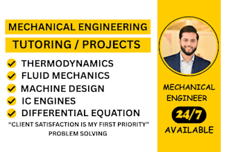 teach mechanical engineering subjects and solve problems