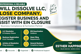 dissolve llc do company dissolution company registration and formation close ein