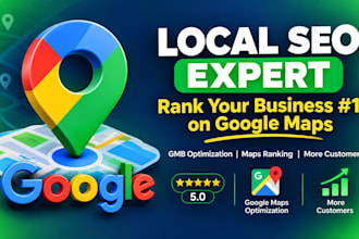 local SEO, gmb optimization and google maps ranking for your business