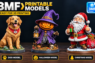 create multicolor 3mf files for bambu lab 3d printing