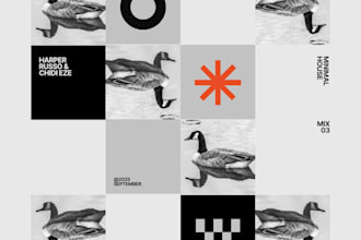 design artistic and modern posters