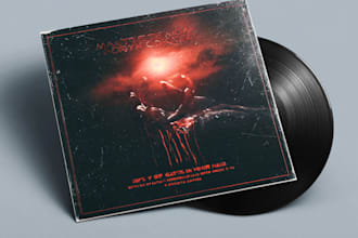 design album cover art or single cover artwork