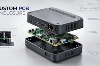 design custom pcb enclosures for 3d printing and manufacturing