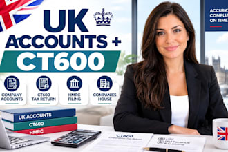 file UK company accounts and corporation tax return ct600