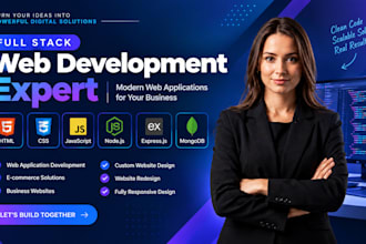 build and redesign a full stack website