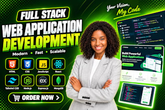 build and redesign a full stack website