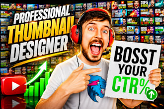 design stunning thumbnail design